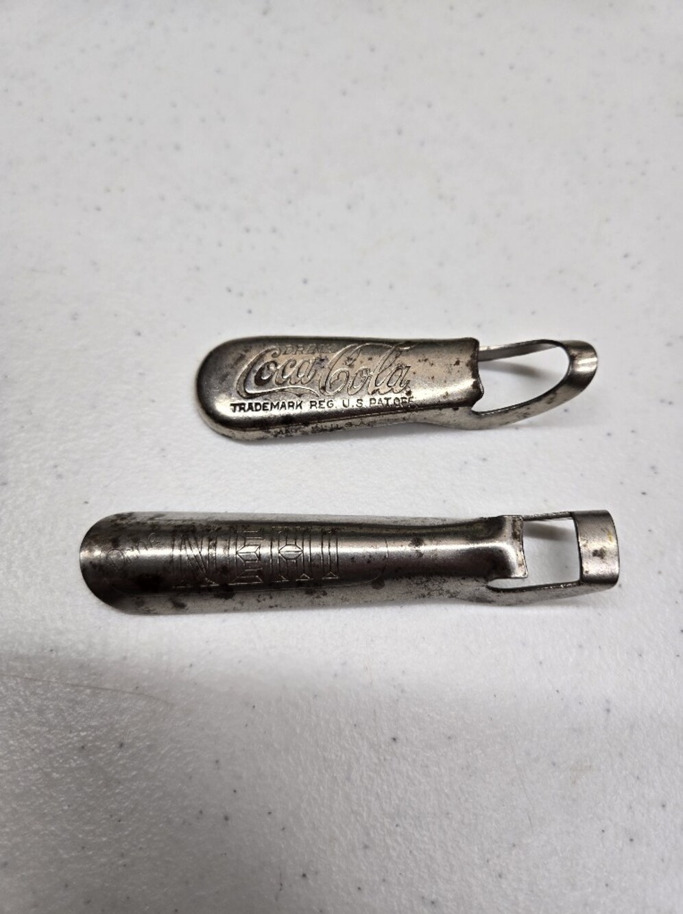 Vintage Coke And Nehi Bottle Openers. Nice Rare Collectibles.